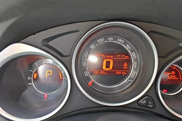 Used Citroen C4L 2014 1.8L Intelligent Drive Automatic Dynamic Model Instrument Cluster