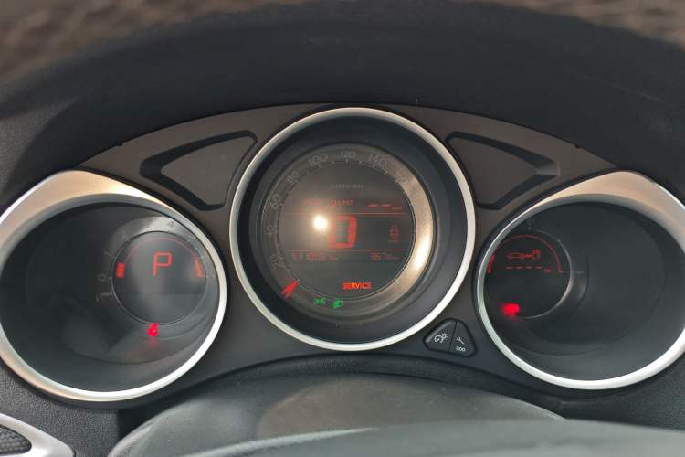 Used Citroen C4L 2014 1.8L Intelligent Drive Automatic Dynamic Model Instrument Cluster