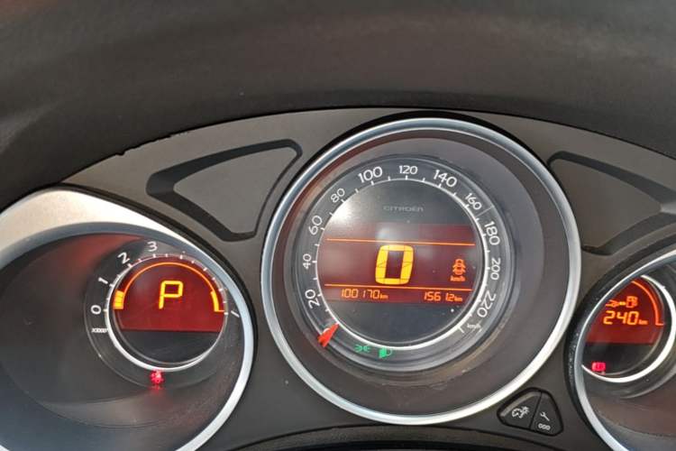 Used Citroen C4L 2014 1.8L Intelligent Drive Automatic Dynamic Model Instrument Cluster