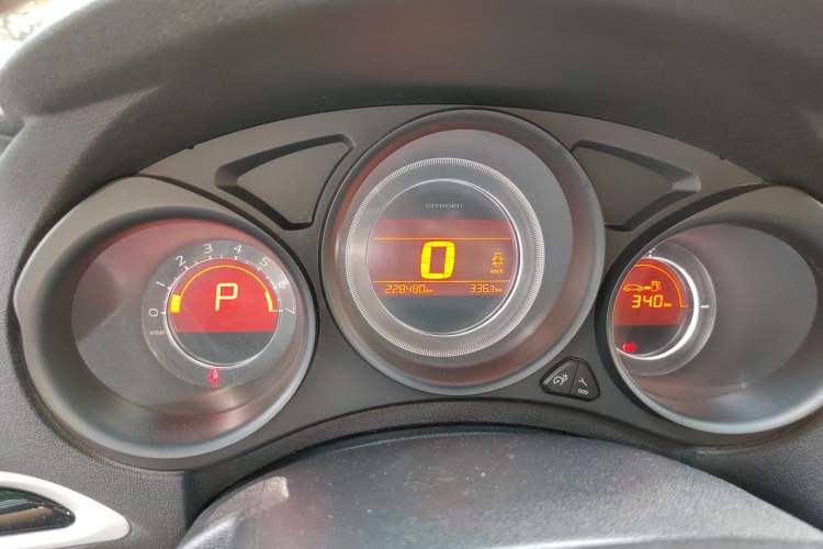 Used Citroen C4L 2014 1.8L Intelligent Drive Automatic Enjoyment Model Instrument Cluster