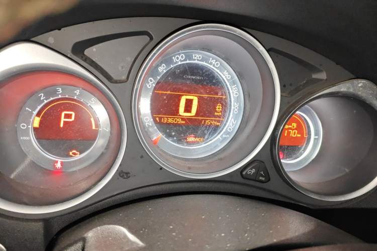 Used Citroen C4L 2014 1.8L Intelligent Drive Automatic Dynamic Model Instrument Cluster