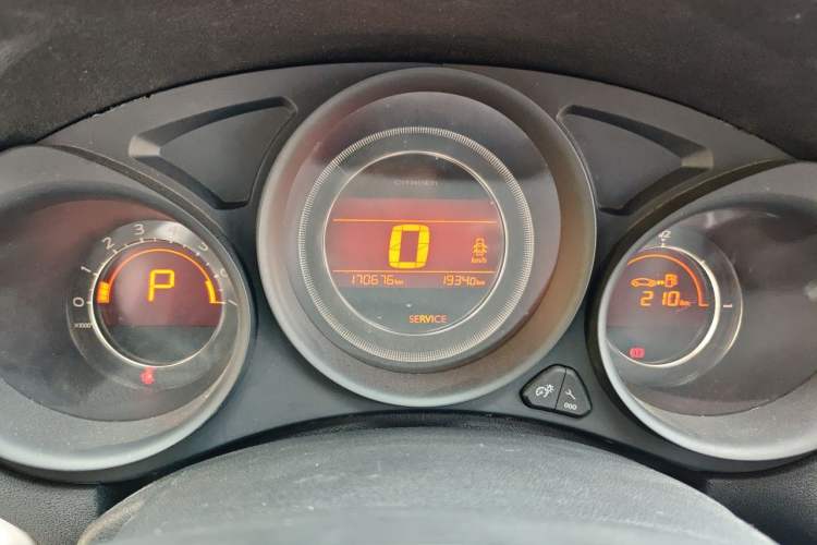 Used Citroen C4L 2014 1.8L Intelligent Drive Automatic Enjoyment Model Instrument Cluster