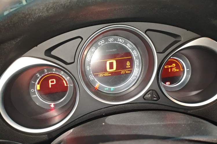 Used Citroen C4L 2014 1.6THP Intelligent Drive Automatic Dynamic Model Instrument Cluster