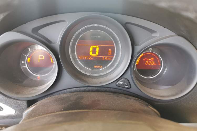 Used Citroen C4L 2014 1.8L Intelligent Drive Automatic Enjoyment Model Instrument Cluster