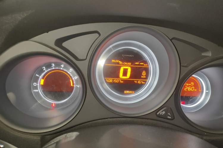 Used Citroen C4L 2014 1.8L Intelligent Drive Manual Enjoyment Model Instrument Cluster