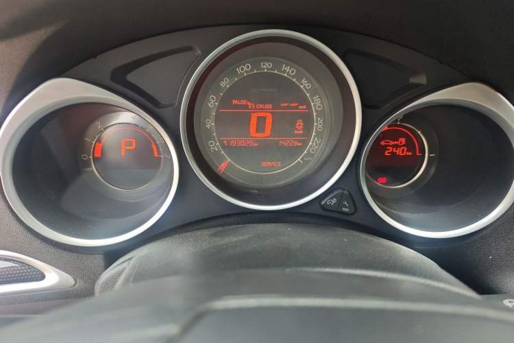 Used Citroen C4L 2014 1.8L Intelligent Drive Automatic Dynamic Model Instrument Cluster