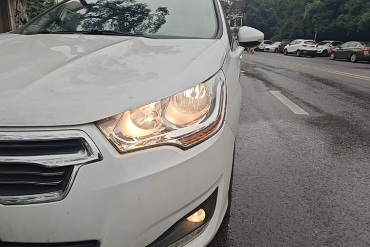 Used Citroen C4L 2014 1.8L Intelligent Drive Automatic Enjoyment Model Left Front Headlight