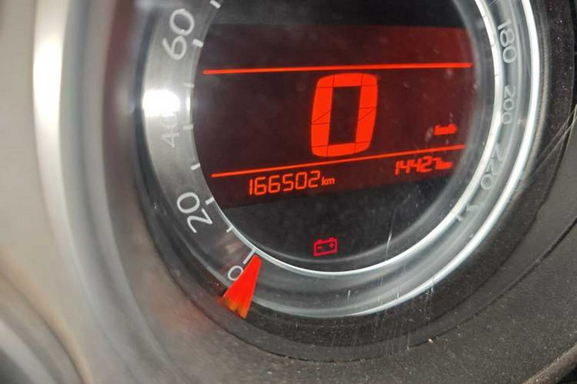 Used Citroen C4L 2014 1.6THP Intelligent Drive Automatic Dynamic Model Odometer Close Up