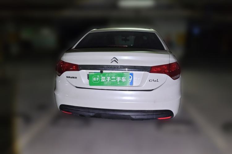 Used Citroen C4L 2014 1.8L Intelligent Drive Automatic Enjoyment Model Rear