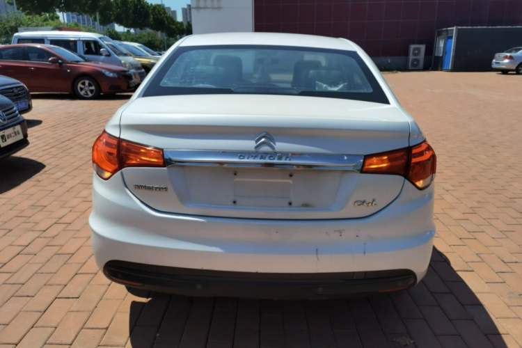 Used Citroen C4L 2014 1.8L Intelligent Drive Automatic Enjoyment Model Rear