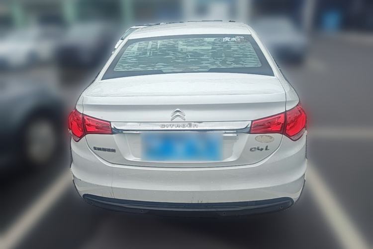 Used Citroen C4L 2014 1.8L Intelligent Drive Automatic Enjoyment Model Rear