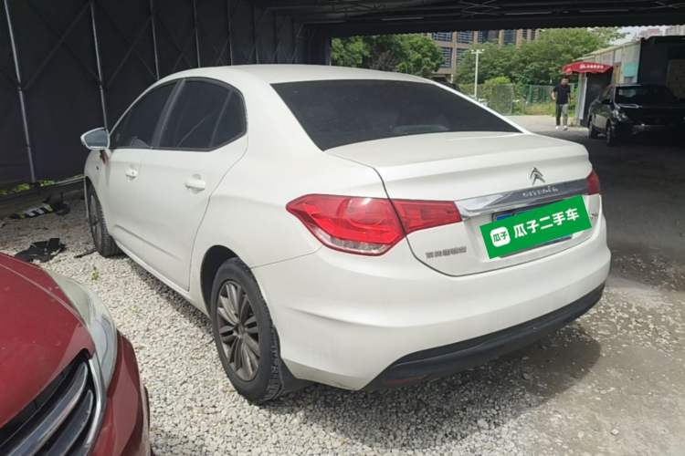 Used Citroen C4L 2014 1.8L Intelligent Drive Manual Enjoyment Model Rear Left 45 Deg
