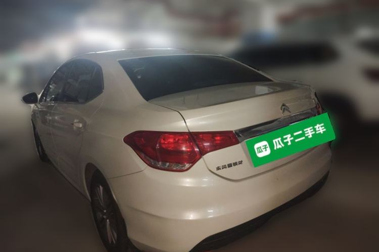 Used Citroen C4L 2014 1.8L Intelligent Drive Automatic Dynamic Model Rear Left 45 Deg