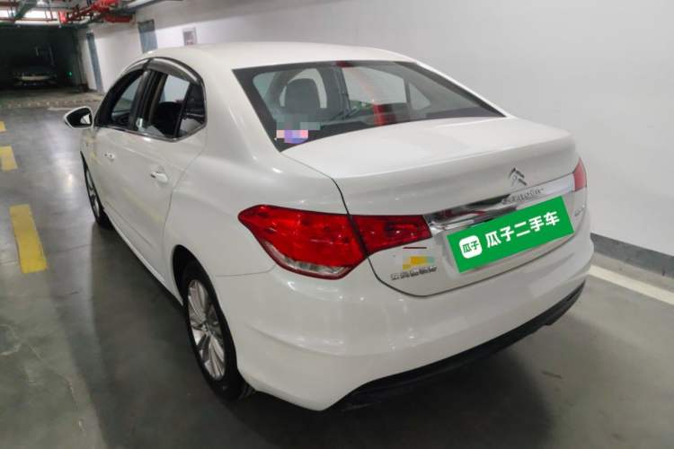 Used Citroen C4L 2014 1.8L Intelligent Drive Automatic Dynamic Model Rear Left 45 Deg