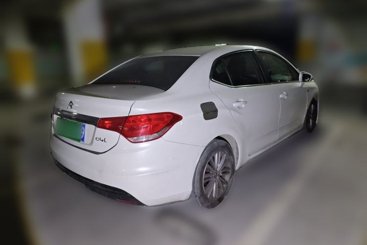 Used Citroen C4L 2014 1.8L Intelligent Drive Automatic Enjoyment Model Rear Right 45 Deg