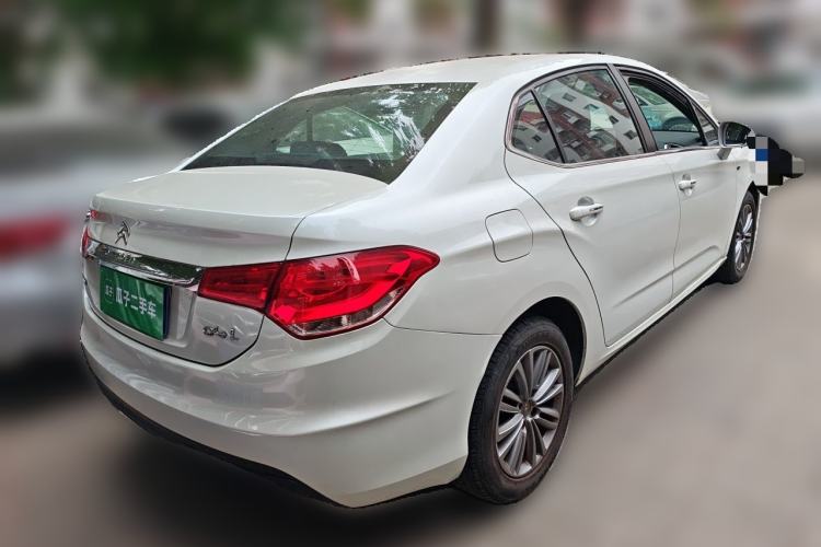 Used Citroen C4L 2014 1.8L Connected Car Edition Automatic Dynamic Model Rear Right 45 Deg