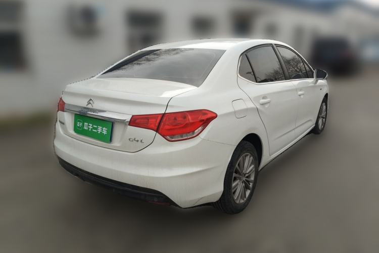 Used Citroen C4L 2014 1.8L Intelligent Drive Manual Enjoyment Model Rear Right 45 Deg