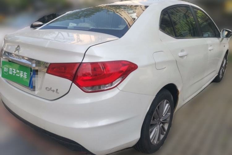 Used Citroen C4L 2014 1.8L Intelligent Drive Manual Enjoyment Model Rear Right 45 Deg