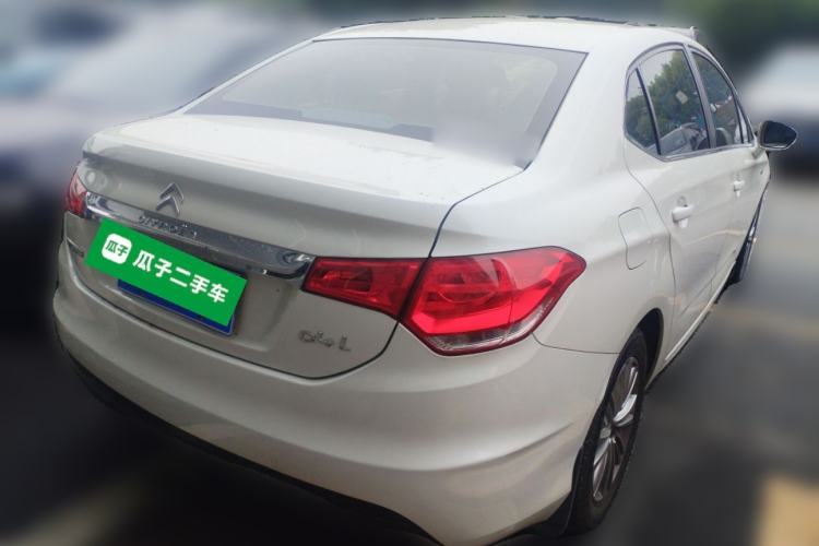 Used Citroen C4L 2014 1.8L Intelligent Drive Automatic Enjoyment Model Rear Right 45 Deg
