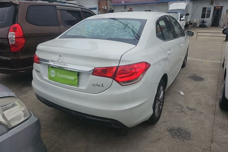 Used Citroen C4L 2014 1.8L Intelligent Drive Automatic Enjoyment Model Rear Right 45 Deg