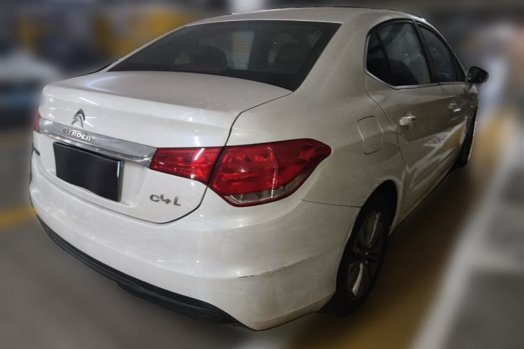 Used Citroen C4L 2014 1.8L Intelligent Drive Automatic Dynamic Model Rear Right 45 Deg