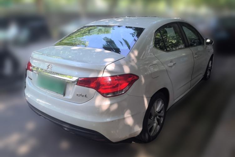 Used Citroen C4L 2014 1.6THP Intelligent Drive Automatic Dynamic Model Rear Right 45 Deg