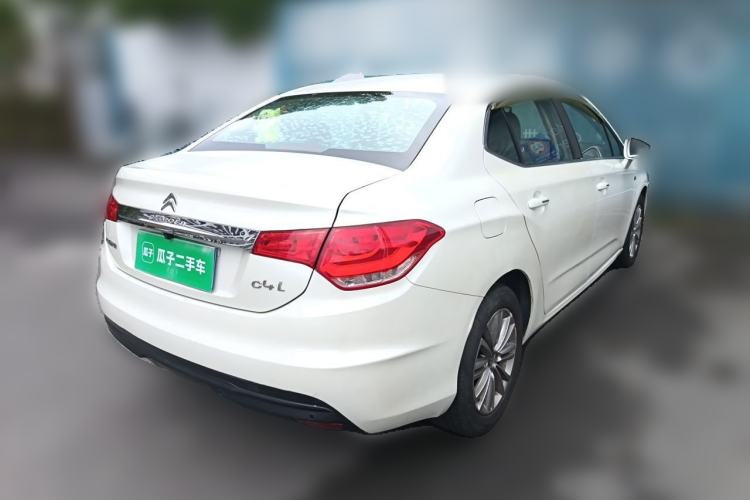 Used Citroen C4L 2014 1.8L Intelligent Drive Automatic Dynamic Model Rear Right 45 Deg