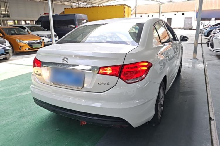 Used Citroen C4L 2014 1.8L Intelligent Drive Automatic Dynamic Model Rear Right 45 Deg