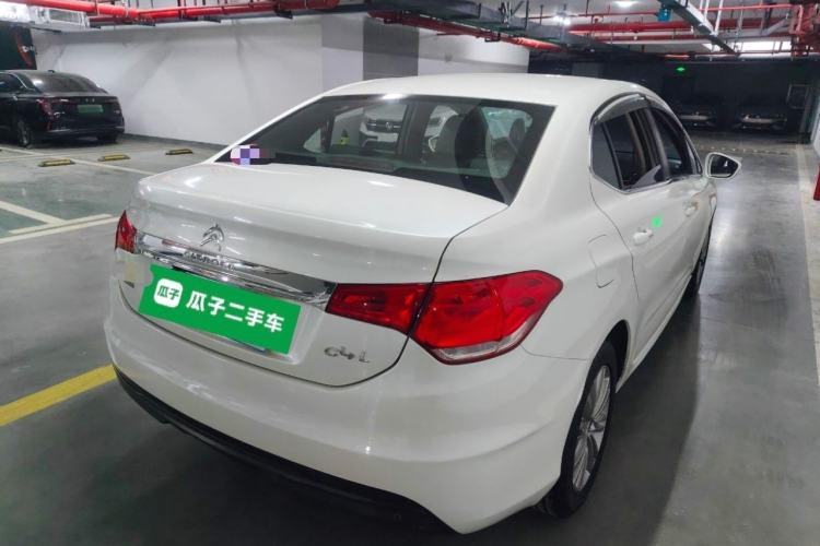 Used Citroen C4L 2014 1.8L Intelligent Drive Automatic Dynamic Model Rear Right 45 Deg