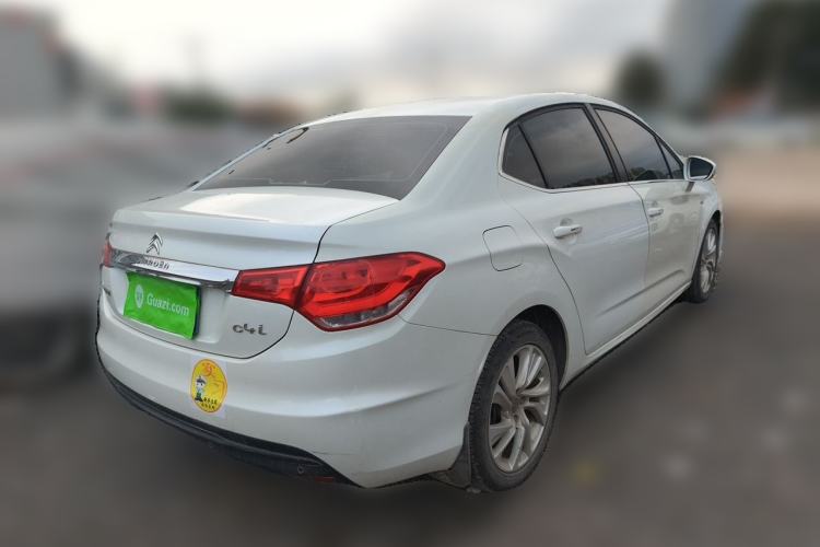 Used Citroen C4L 2014 1.6THP Intelligent Drive Automatic Dynamic Model Rear Right 45 Deg