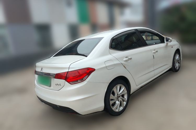Used Citroen C4L 2014 1.6THP Intelligent Drive Automatic Dynamic Model Rear Right 45 Deg