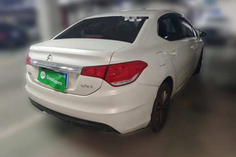 Used Citroen C4L 2014 1.8L Intelligent Drive Automatic Enjoyment Model Rear Right 45 Deg