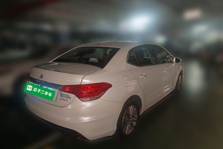 Used Citroen C4L 2014 1.8L Intelligent Drive Automatic Dynamic Model Rear Right 45 Deg