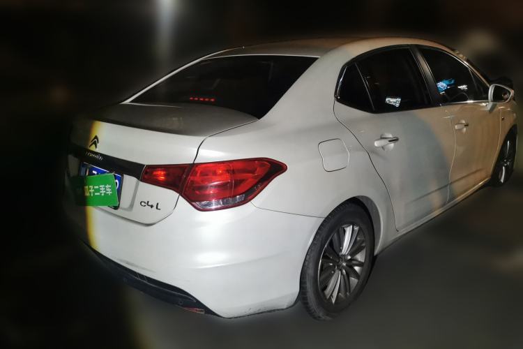 Used Citroen C4L 2014 1.8L Intelligent Drive Automatic Dynamic Model Rear Right 45 Deg