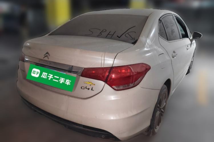 Used Citroen C4L 2014 1.8L Intelligent Drive Automatic Dynamic Model Rear Right 45 Deg