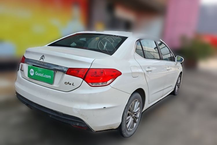 Used Citroen C4L 2014 1.8L Intelligent Drive Automatic Enjoyment Model Rear Right 45 Deg