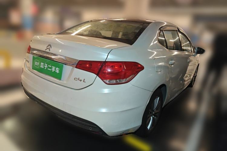 Used Citroen C4L 2014 1.8L Intelligent Drive Automatic Enjoyment Model Rear Right 45 Deg