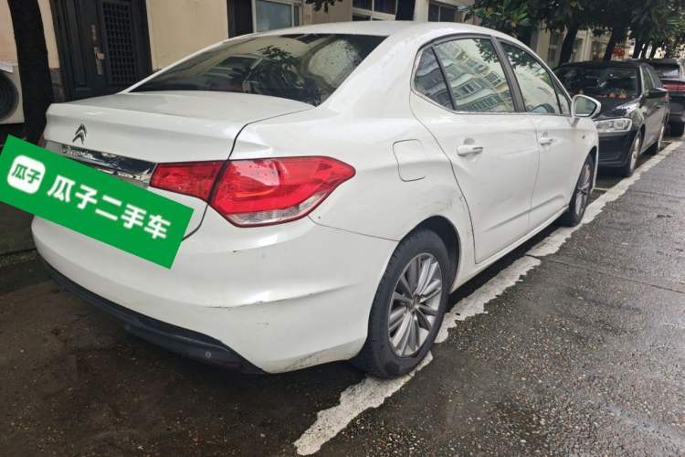 Used Citroen C4L 2014 1.8L Intelligent Drive Automatic Dynamic Model Rear Right 45 Deg