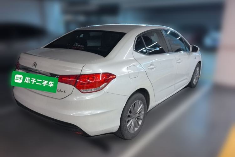 Used Citroen C4L 2014 1.8L Intelligent Drive Manual Enjoyment Model Rear Right 45 Deg