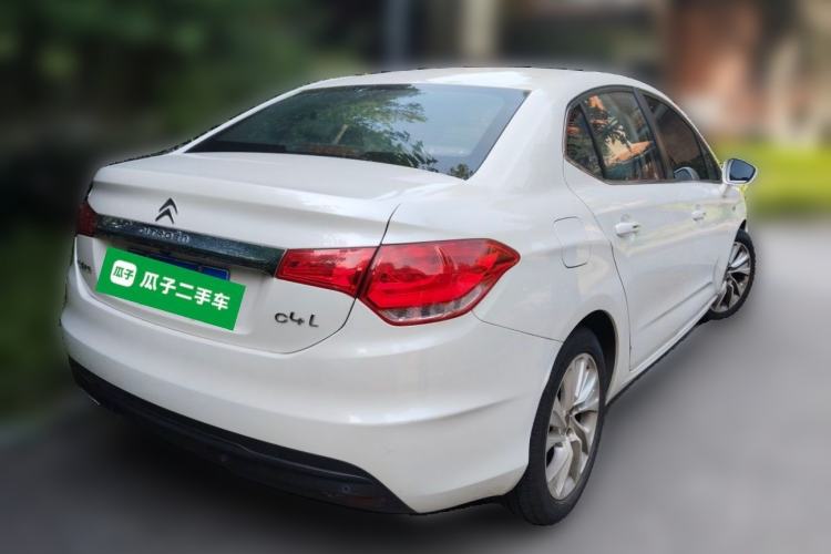 Used Citroen C4L 2014 1.6THP Intelligent Drive Automatic Dynamic Model Rear Right 45 Deg