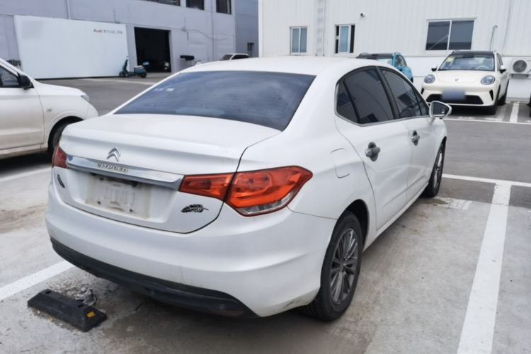 Used Citroen C4L 2014 1.8L Intelligent Drive Manual Enjoyment Model Rear Right 45 Deg
