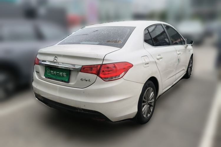Used Citroen C4L 2014 1.8L Intelligent Drive Automatic Enjoyment Model Rear Right 45 Deg