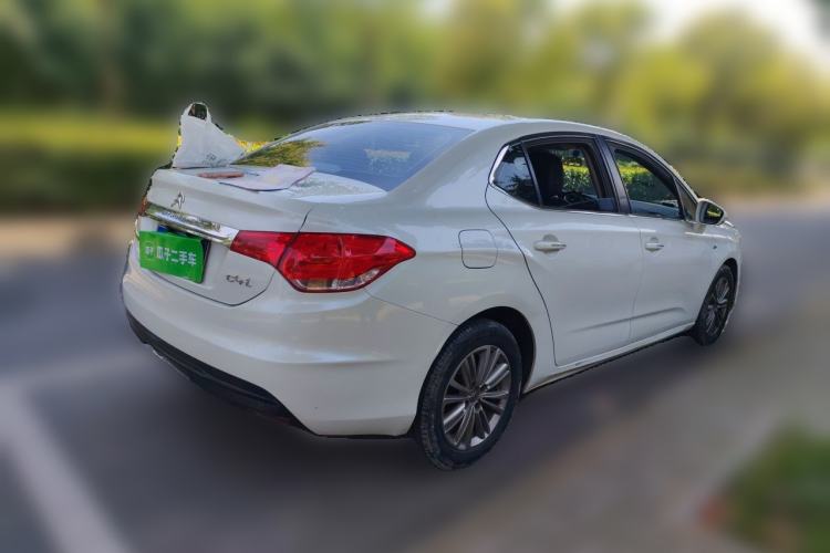 Used Citroen C4L 2014 1.8L Intelligent Drive Automatic Dynamic Model Rear Right 45 Deg