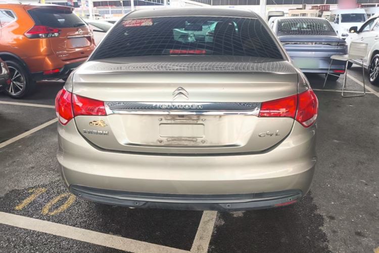 Used Citroen C4L 2015 1.8L Automatic Luxury Edition Rear