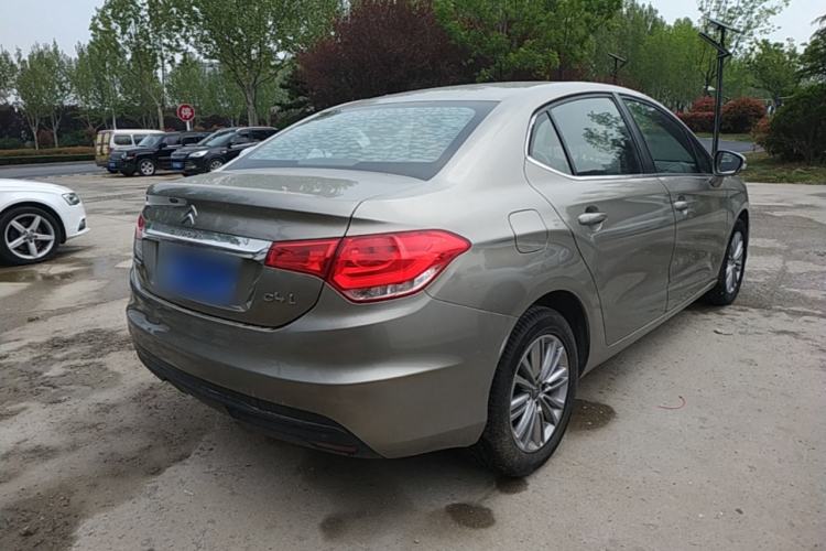 Used Citroen C4L 2015 1.2T Automatic Luxury Edition Rear Right 45 Deg
