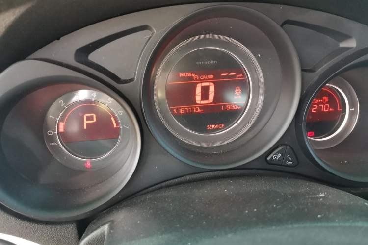 Used Citroen C4L 2015 1.8L Automatic Luxury Edition Instrument Cluster
