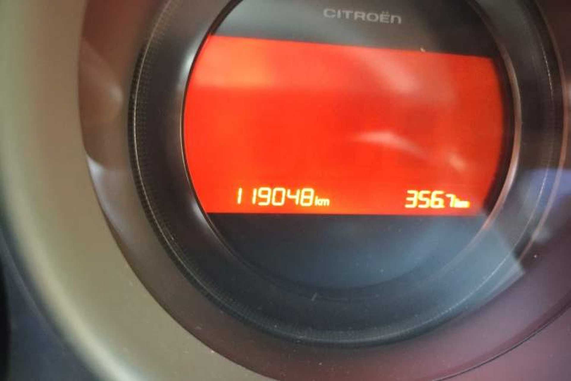 Used Citroen C4L 2015 1.8L Automatic Leading Edition Odometer Close Up