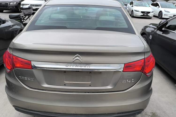 Used Citroen C4L 2015 1.8L Automatic Luxury Edition Rear