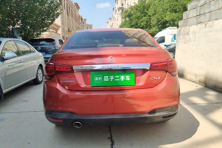 Used Citroen C4L 2015 1.8L Manual Leading Edition Rear