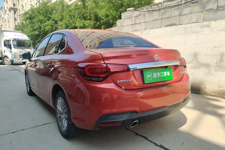 Used Citroen C4L 2015 1.8L Manual Leading Edition Rear Left 45 Deg